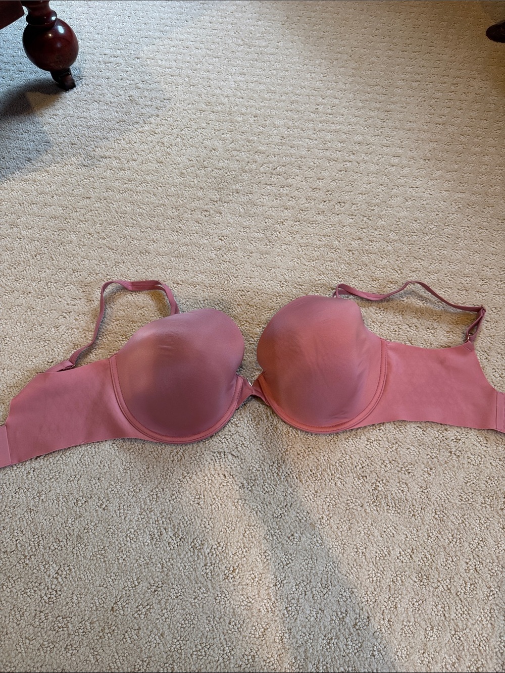 Victoria’s Secret Women's Padded Strapless Convertible Bra - Rose